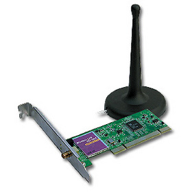 WIRELESS PCI ADAPTER 54 MBPS